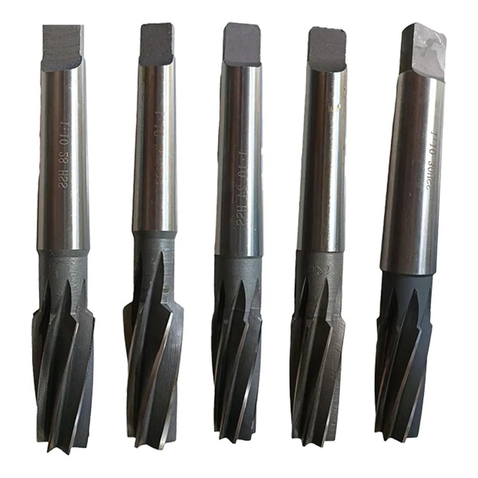 Alesatore manuale for perni conici 1:10 Grado conico Alesatore manuale for perni in lega HSS Acciaio 9XC Lama gambo conico Alesatore for macchine Utensili CNC(28mm)