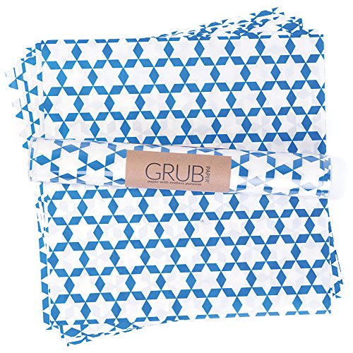 Boston International Eat Drink Host Grub Paper Food Grade Basket Liners, 12