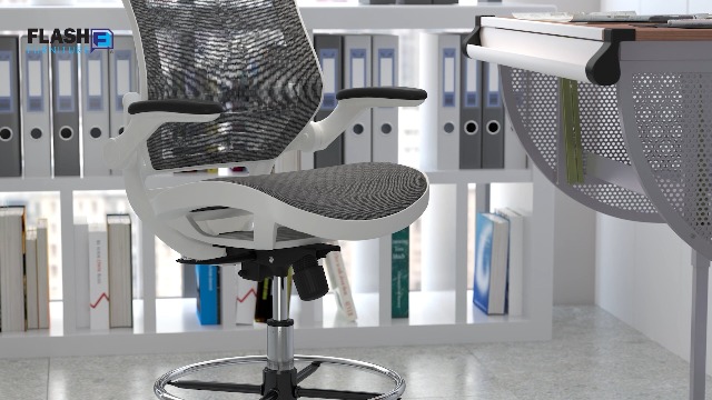 Amazon.com: Flash Furniture Waylon Mid-Back Swivel Office