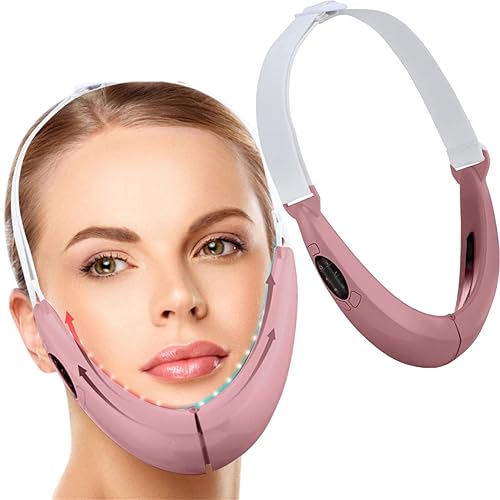 Máquina reductora de doble barbilla, dispositivo eléctrico de elevación de línea en V, cinturón de belleza, máquina masajeadora de barbilla