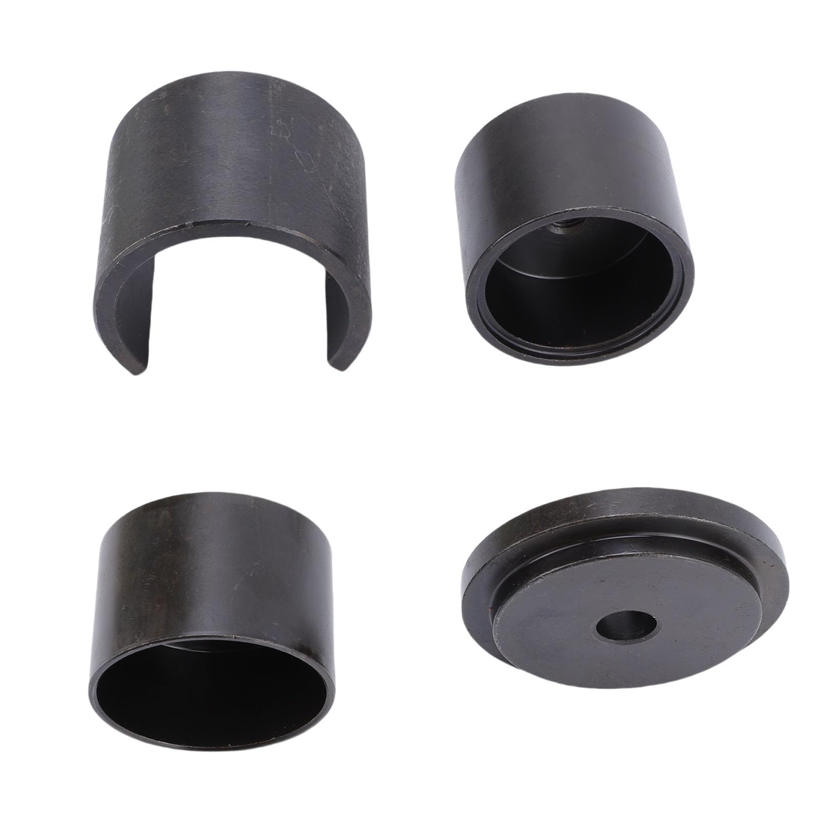 VGEBY Kit de Herramientas para Diferencial y Casquillo de Eje, Juego de Extractor de Cojinetes Silencioso de Acero Al Carbono, 14 Piezas con Varilla Roscada y Manguitos Adaptadores para Extracción