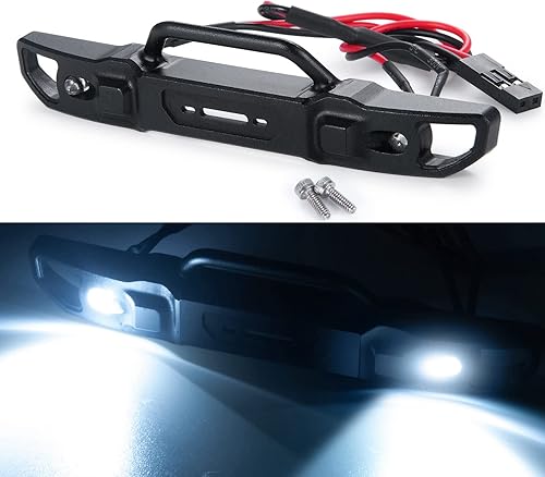 Protección del cuerpo del parachoques trasero RC para 124 RC Crawler Car SCX24 actualizaciones Bronco AXI00006 Accesorios disponible en Yaxa Guatemala