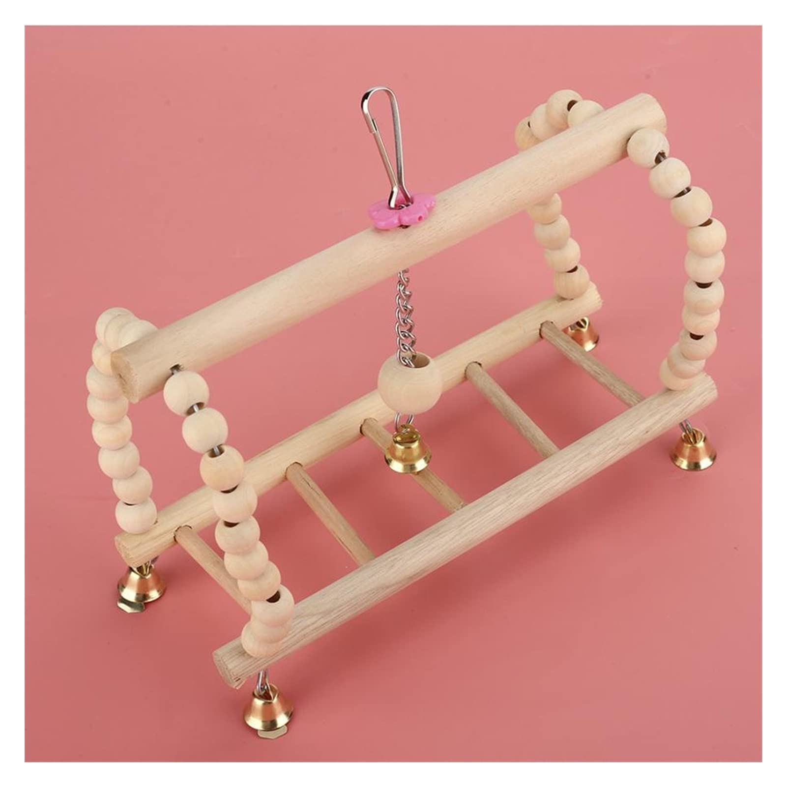 Vogelspielzeug 7 Teile/Satz Haustier Vogel Badewanne Spielzeug Hängende Papagei Klettern Leiter Biss Toys Pet Toy Swing Stand Budgie Sittich Käfig Spaß Spielzeug