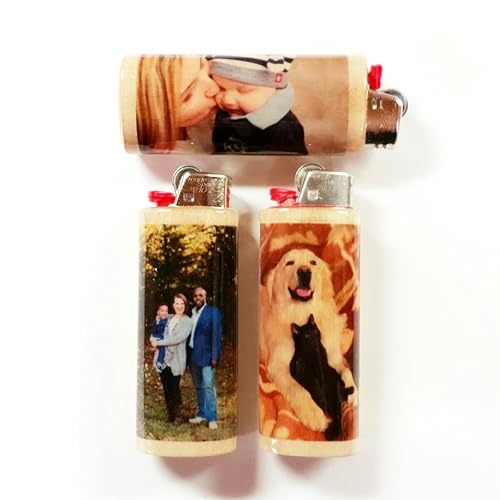 Funda para encendedor personalizada con foto compatible con los encendedores Bic