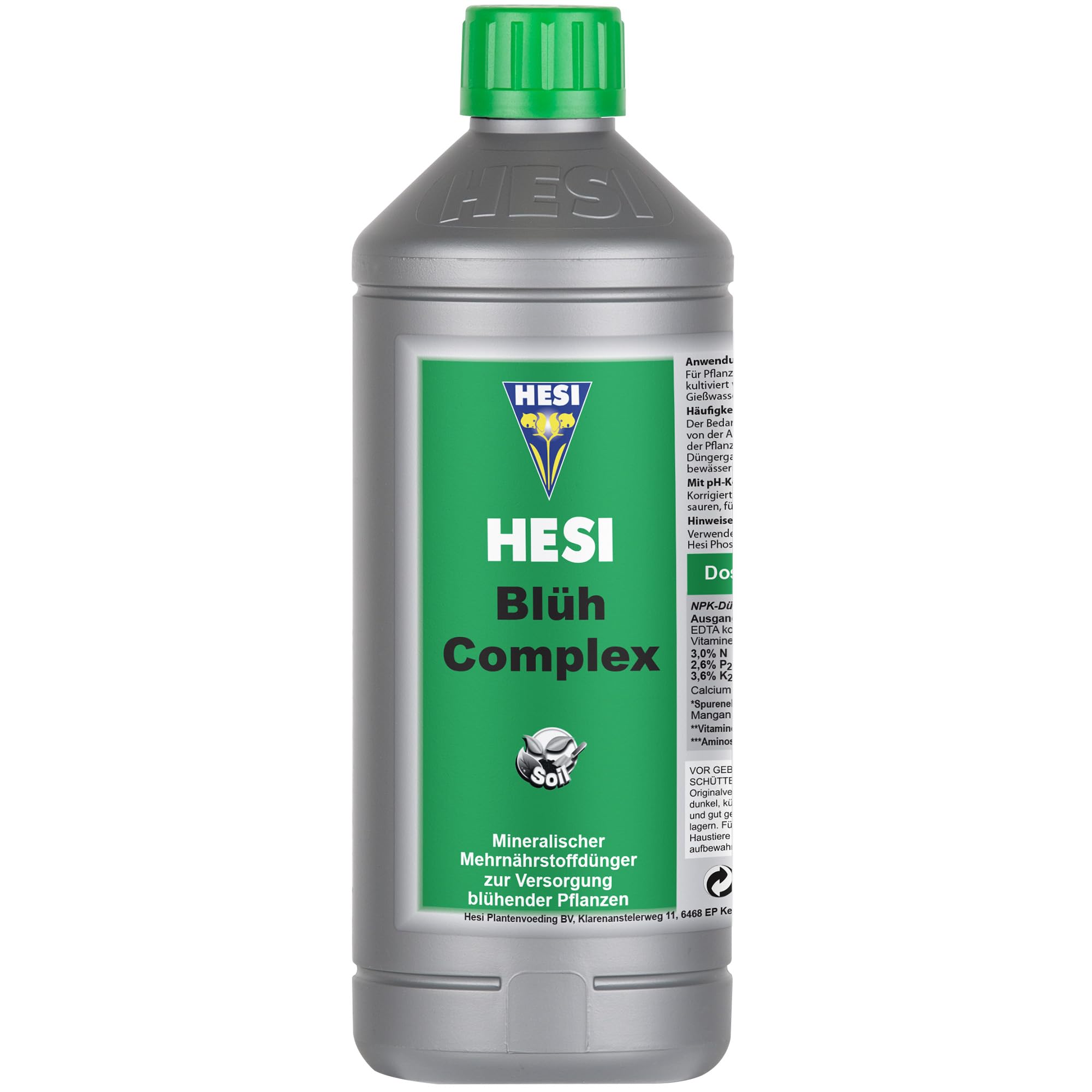 Hesi StarterBox Erde – Hesi Starterset Erde mit Hesi Wurzel Complex 500ml, Hesi SuperVit 10ml, Hesi PowerZyme 500ml, Hesi TNT Complex 500ml, Hesi Blüh Complex 1L, Hesi Phosphor Plus 1L, Boost 100ml