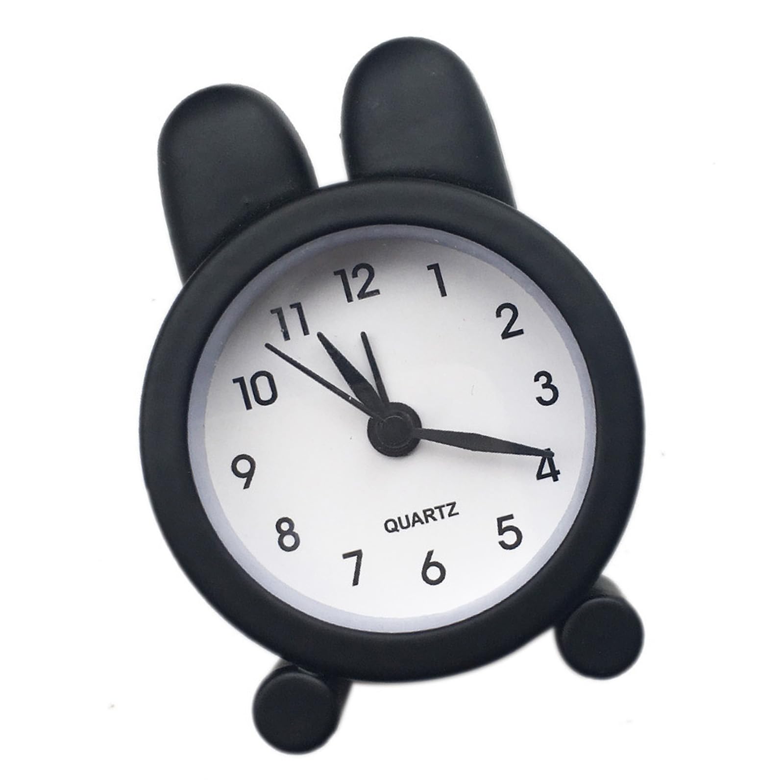 Snorvixre Desktop Alarm Clock Bedsides Quiet Desk for Travel Bunnys