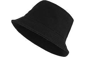 Bucket Hat for Women Men Cotton Summer