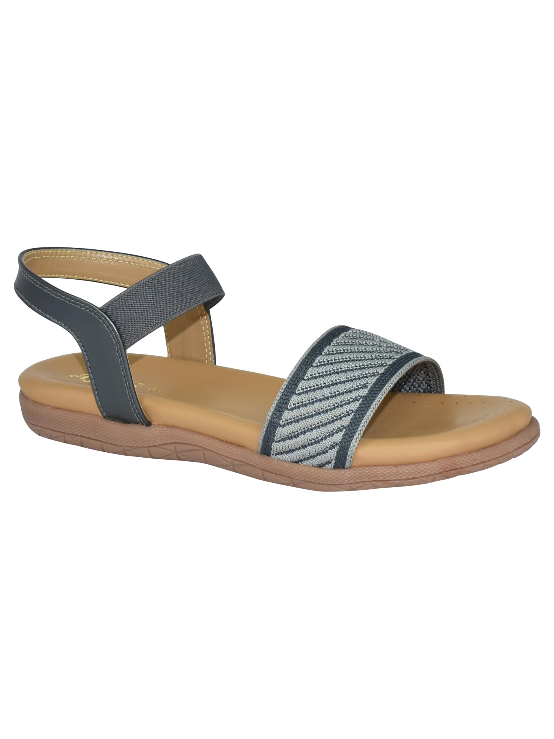 AJANTA Women Grey Flat Sandal EL4004 (B0CL78S4X1) Amazon Price History, Amazon Price Tracker