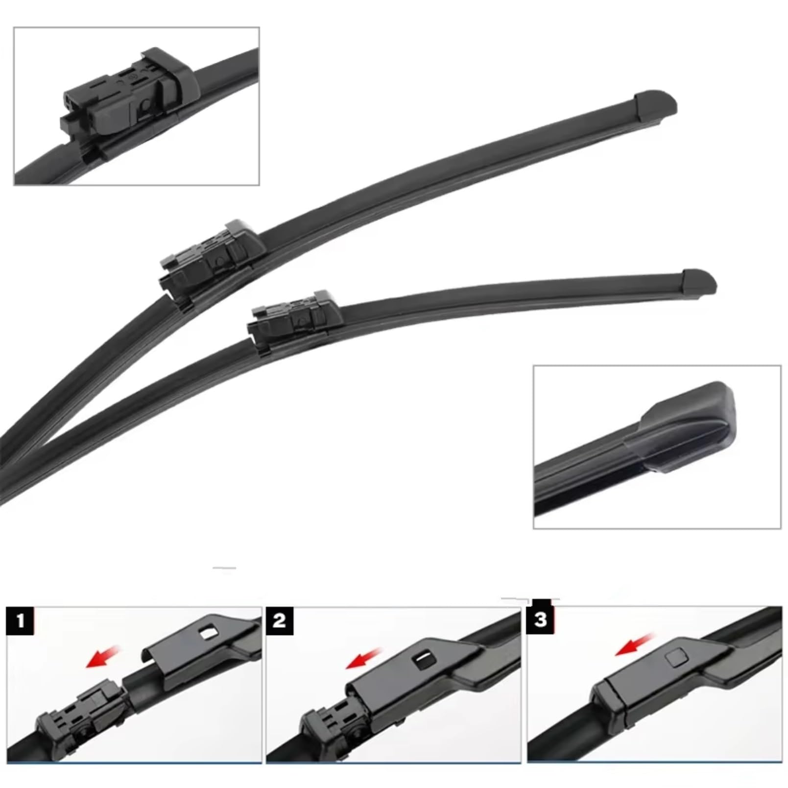 Compatibile con Opel per Astra J 2009-2015 Tergicristalli | Lunotto Anteriore Posteriore 27 "+ 25R" + 12 "Set Di Spazzole Tergicristallo Anteriori Posteriori