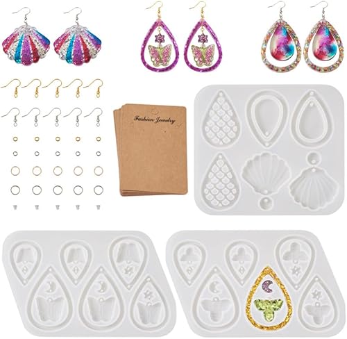 Vista 88 de 6 moldes de fundición de resina de silicona, corazón de perro, huellas de pata de perro, llavero de palabra de hueso, molde de fundición de jabón