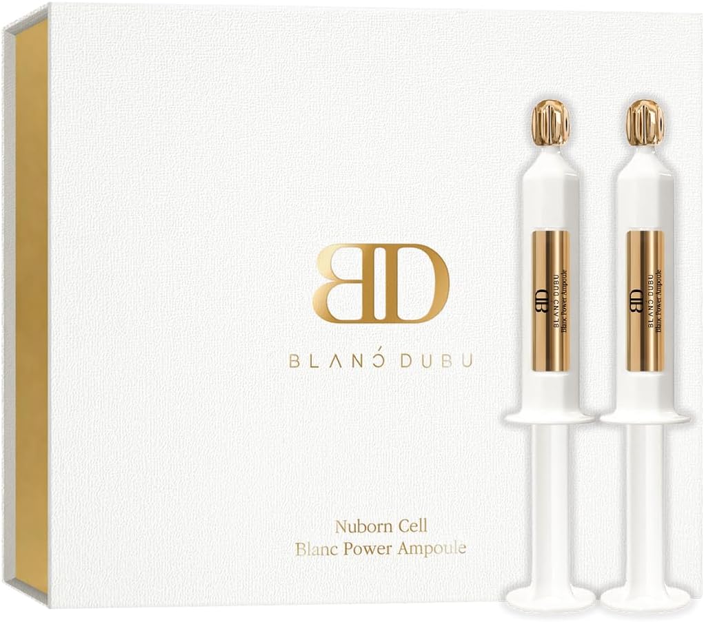 - Nuborn Cell Blanc Power Ampoule & Anti Aging Serum | Korean Skin Care for Barrier Repair | Korean Glass Skin Product, Hydrating Face Serum (7ml x 5ea)