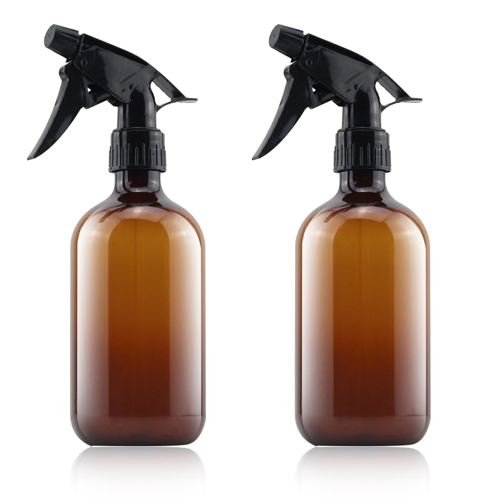 Spray Bottles Water Spray Bottle 500ml Fine Mist Plant Atomizer Plastic Refillable Bottles for Plants Cleaning Solutions Hair 2 Pack