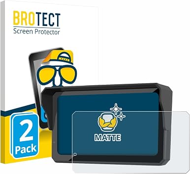 brotect Screen Protector Anti-Glare Compatible with Carpuride W602S Pro 2 Pack Screen Protector Matte, Anti-Fingerprint Protection Film