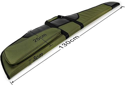 Miniatura 9 de GUGULUZA Funda acolchada para rifles, bolsas suaves para escopeta, resistente al agua, funda de almacenamiento para armas tácticas para transportar