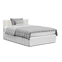 Vista 9 de Graco Teddi 5-in-1 Convertible Crib with Drawer (White with Driftwood) – GREENGUARD Gold Certified, Crib with Drawer Combo, Full-Size Nursery