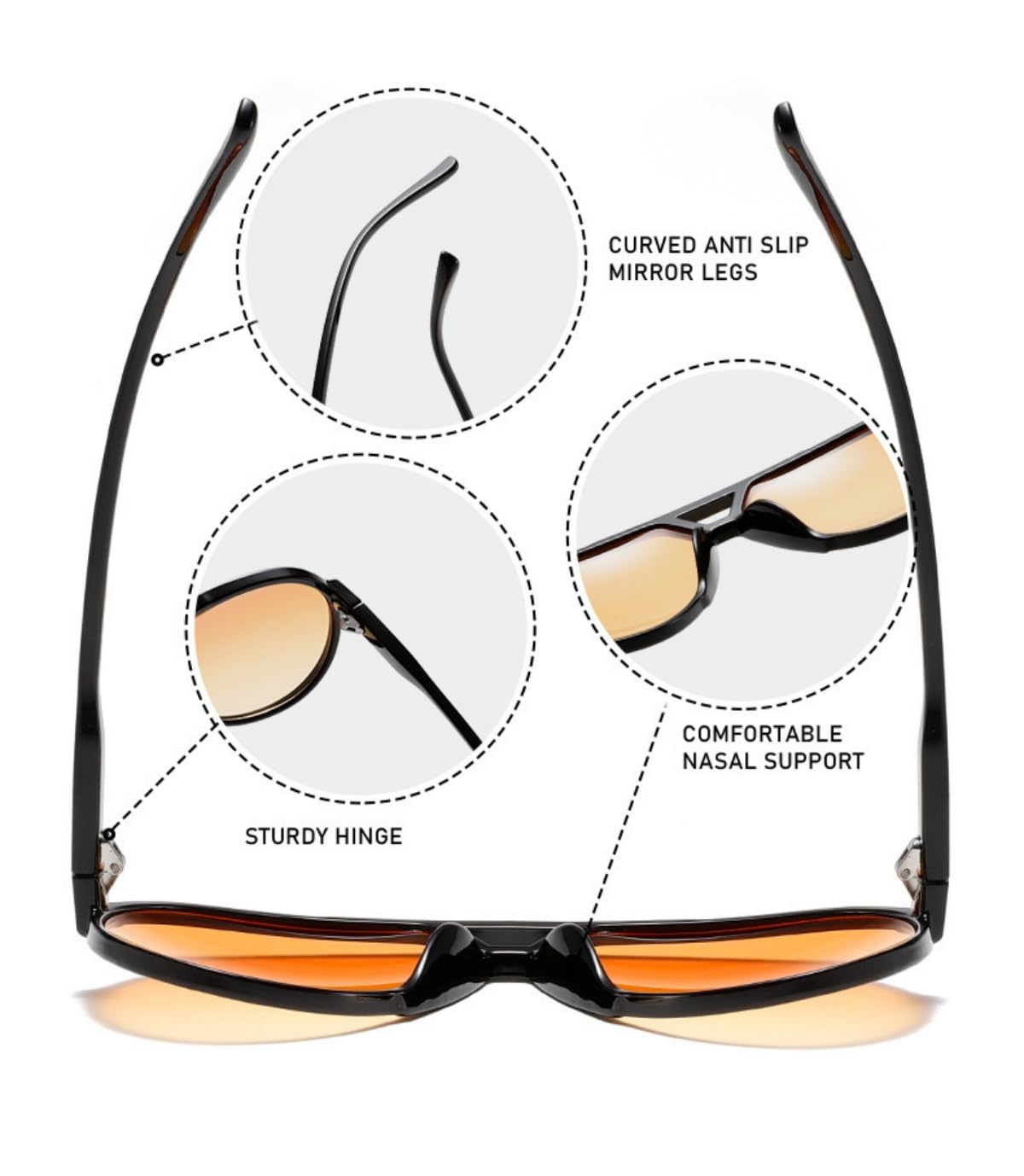 4 lentes de sol estilo aviador retro de gran tamaño para mujeres y hombres, a la moda, sin enredos, lentes de sol de aviador de los años 70