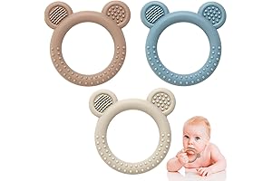 Baby Bear Teether Set: Soothe Teething Pain and Promote Healthy Gums
