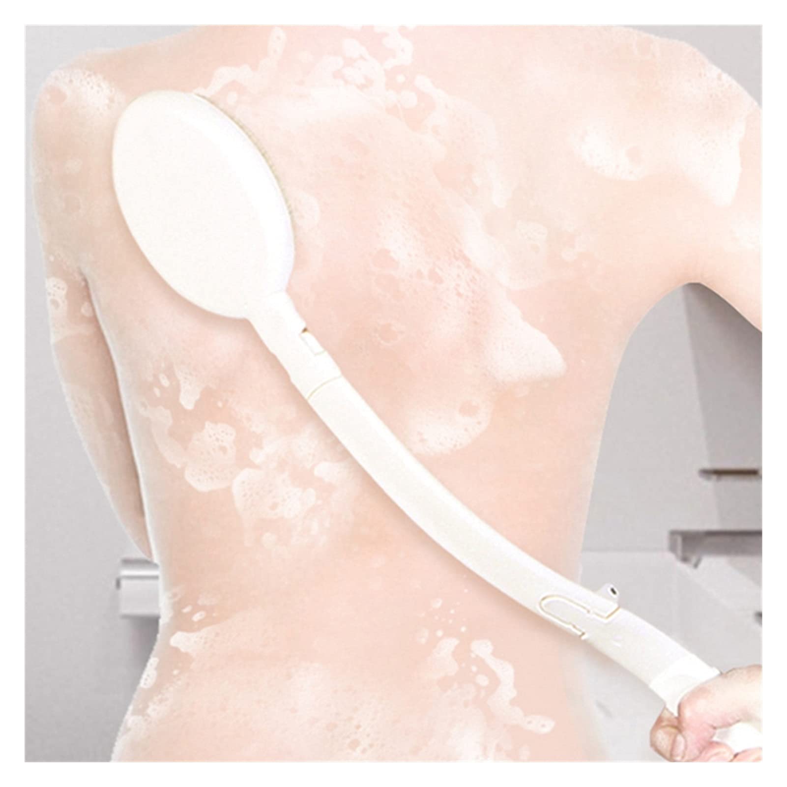 Promoción de Ducha! Cepillo para el Cuerpo del baño Mango Largo Cepillo para el Cabello Suave para el baño Mango de Madera Cepillo para Masaje Exfoliante Cepillo seco Cepillo para Ducha tamb