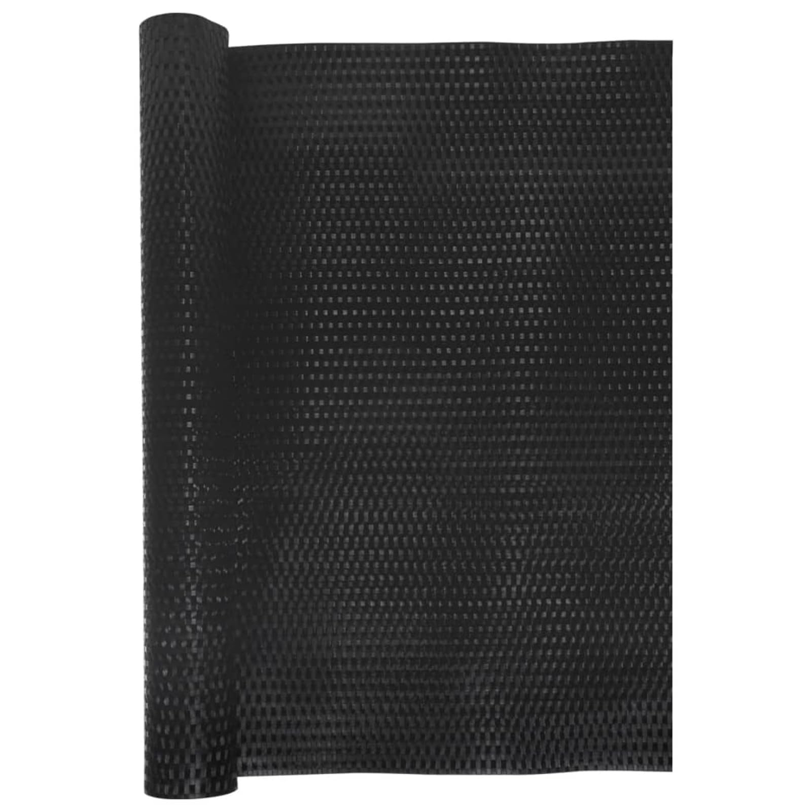 Homgoday Balkon Parawan Czarny 300 x 100 cm Polyrattan, Odkryty Parawan Balkon Ogród, Ogród Na Zewnątrz Parawan Ogród, Przegroda Ogród Zewnętrzny, Separe Przegroda Zewnętrzna