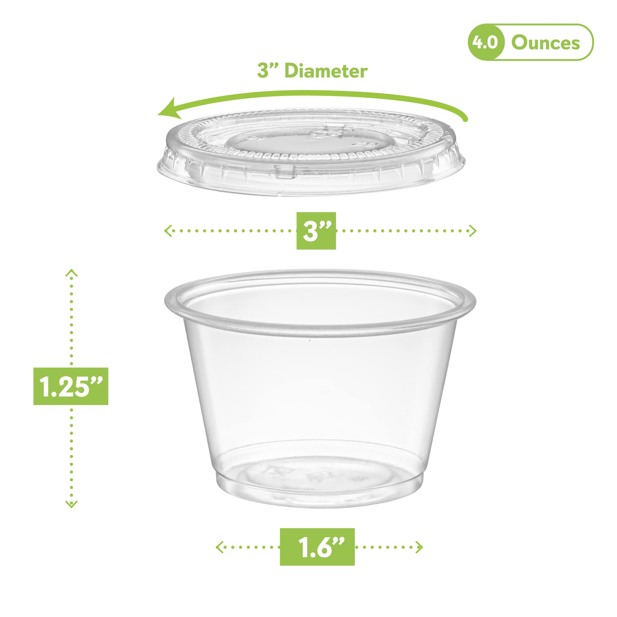 Vaso De Plástico Transparente Con Tapa Personalizado