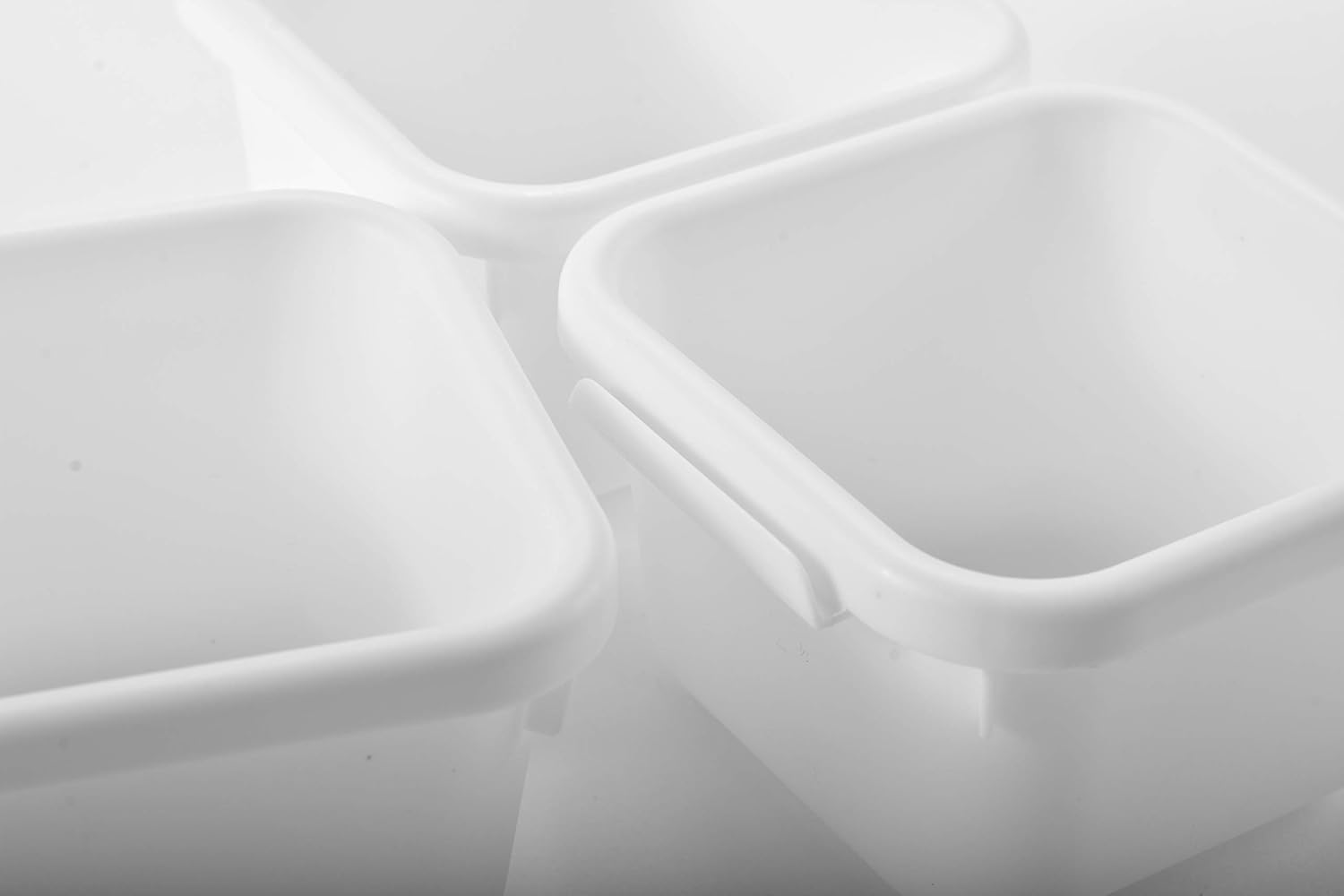 Interloing Der Organizer Bins - Durable Plastic, Various Sizes