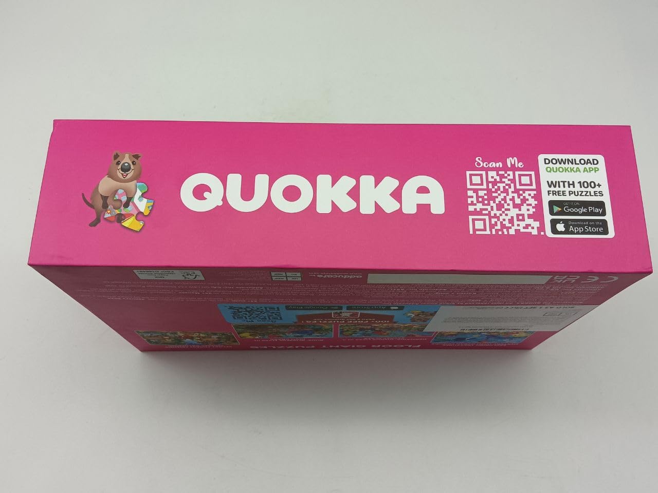 QUOKKA Puzzle Geant Enfant 3 4 Ans - 60x90 cm 48 Pièces Puzzle XXL de Sol Enfants 5 6 Ans - Grand Sirène Jouet pour Garçons et Filles - Educatif Cadeau