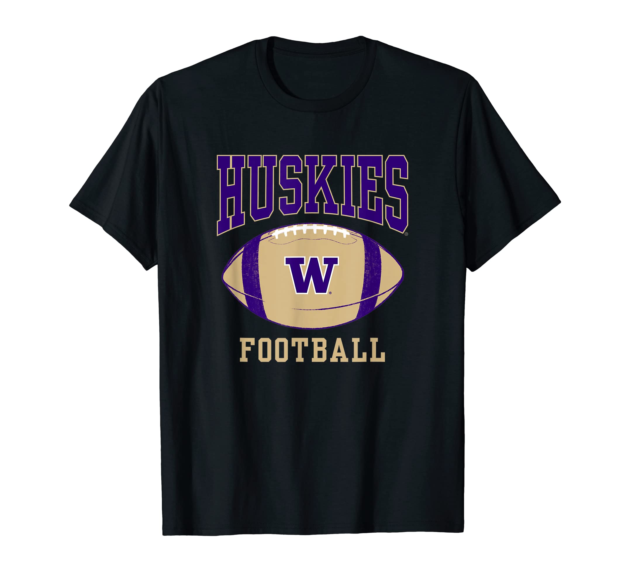 University of Washington Huskies Football Ball T-Shirt