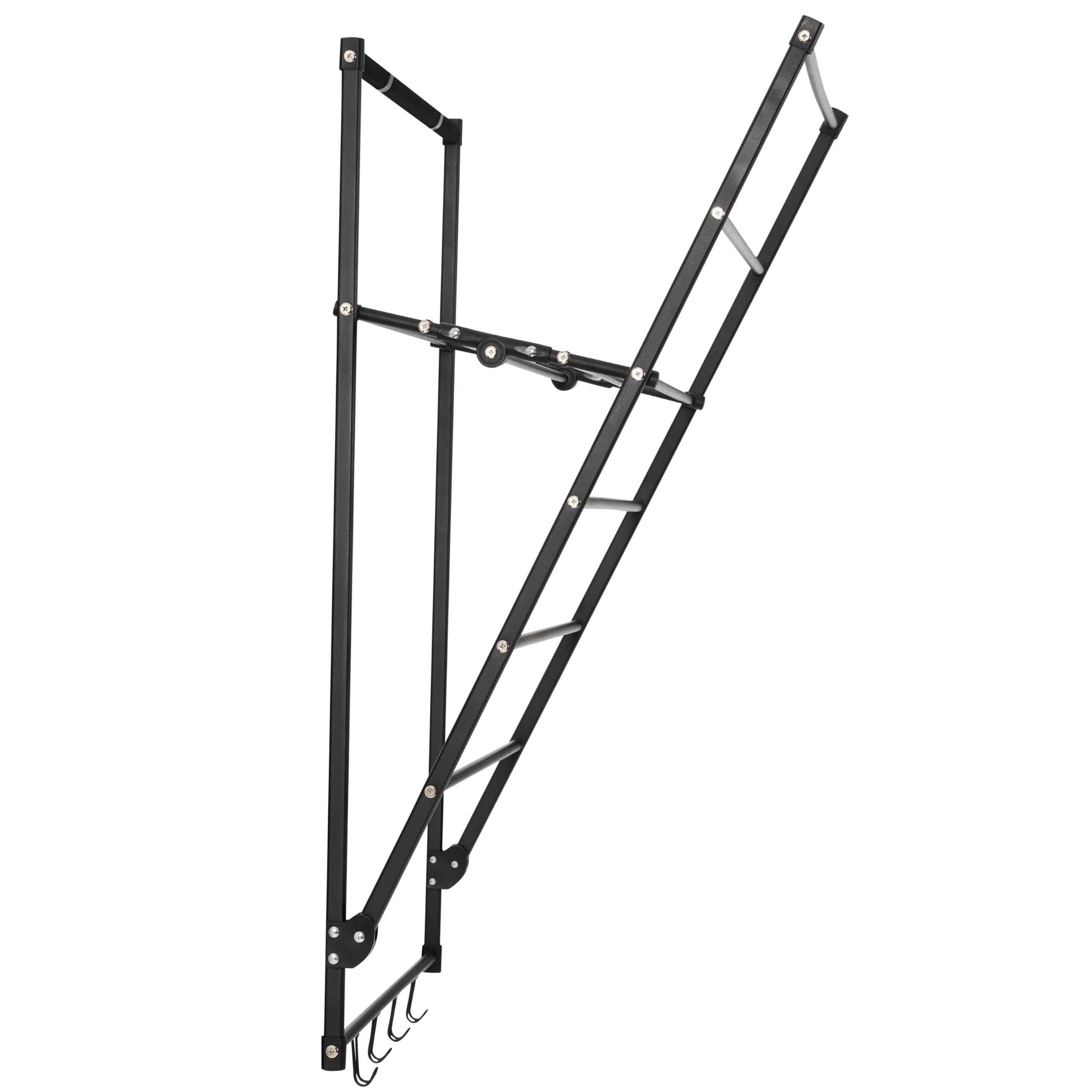 Hills Premium over the Door Airer – steel drying rack, space‑saving indoor solution, Black
