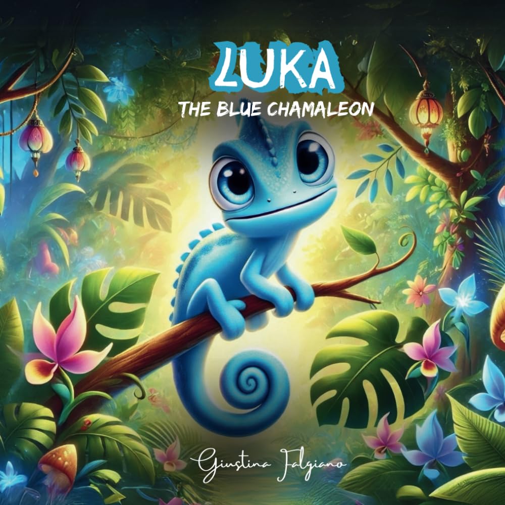 Luka the Blue Chameleon: A Children’s Book on Diversity, Inclusion & Self-Acceptance: Dyslexia-Friendly Picture Book for Kids Ages 3-9 | Ideal for