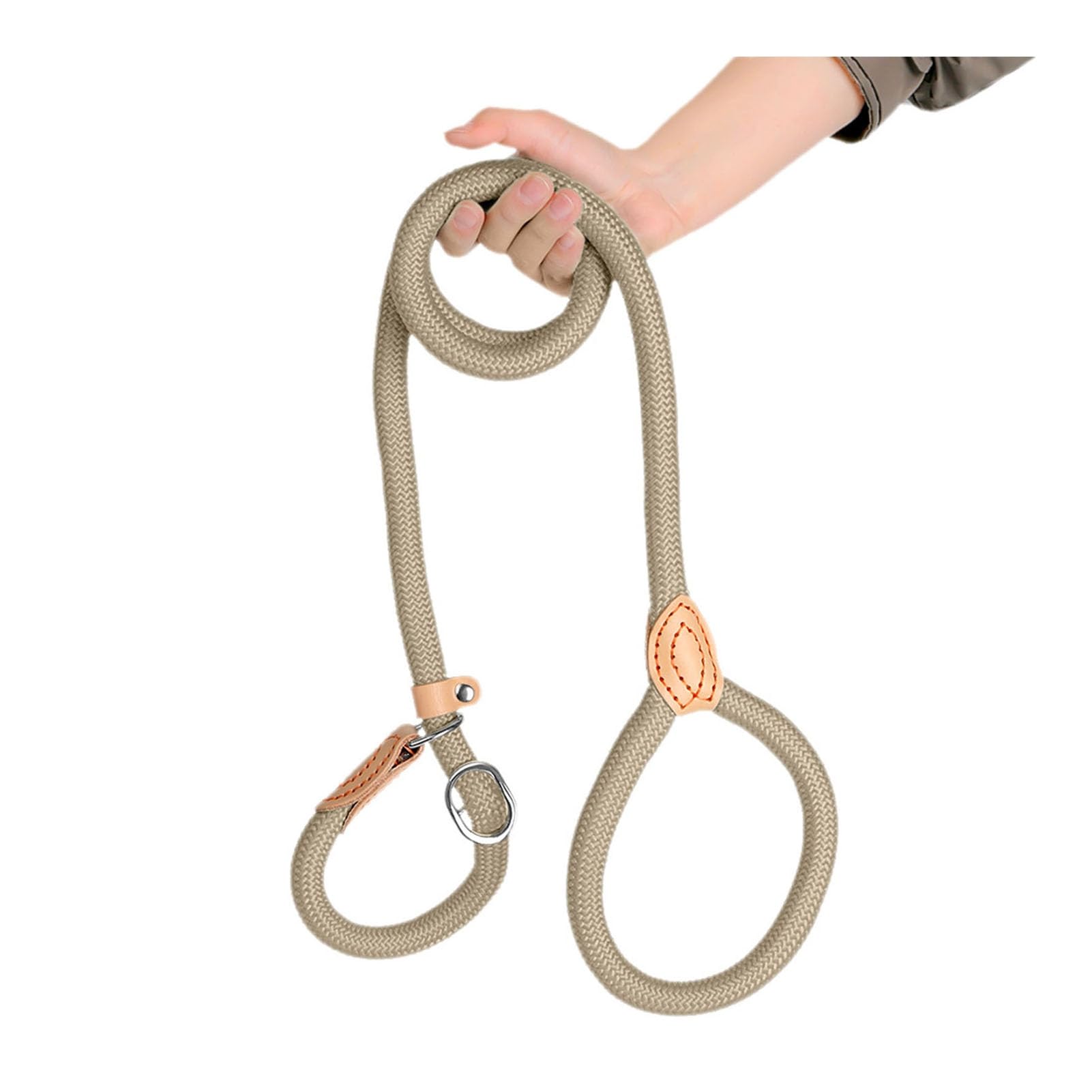 matumou Slip Leads for Dogs Heavy Duty Nylon Rope Slip Leash for Large Medium Dogs No Pull Training Leash for Walking Control
