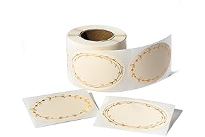 Waterproof Label Stickers for Jars and Lids