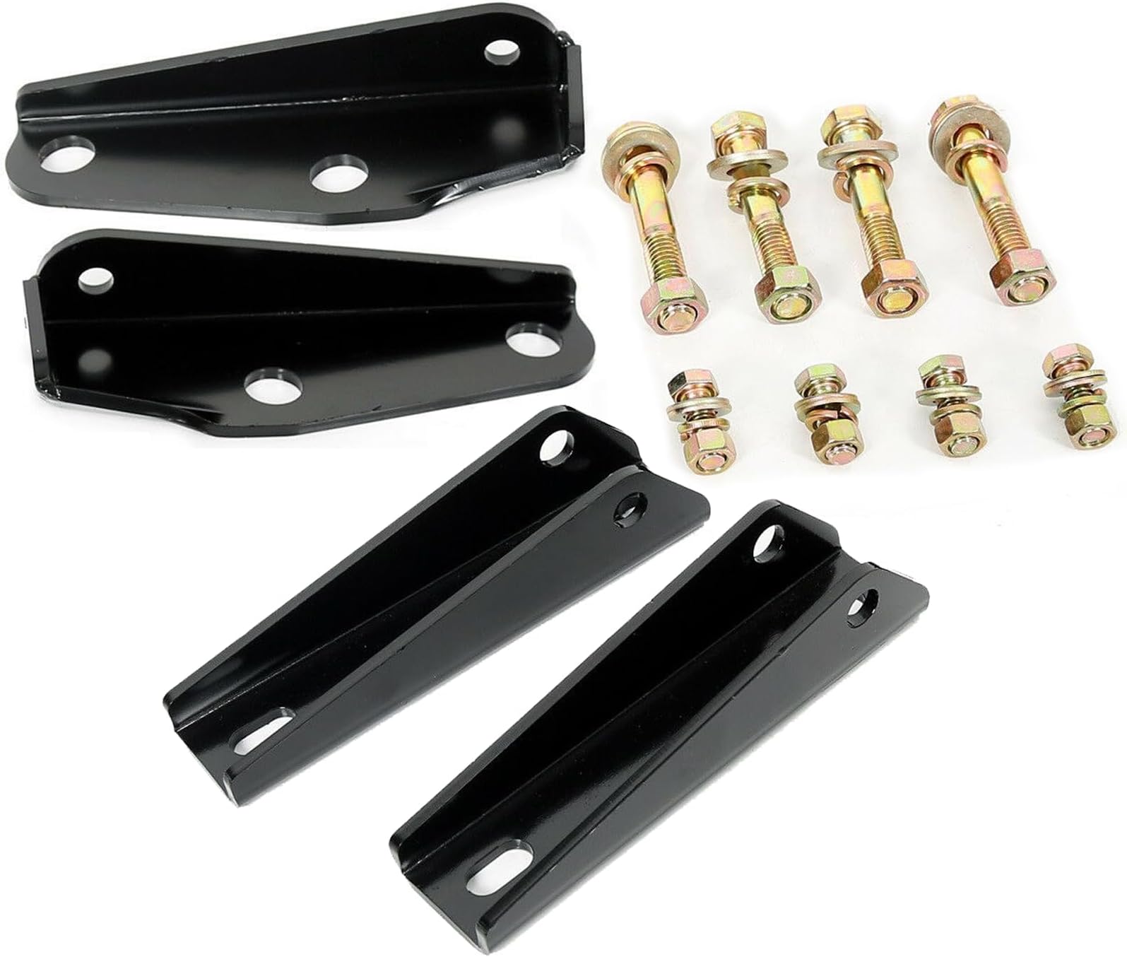 Pickup Truck Rear Shock Relocation Conversion Kit for Lowered Truck For 1963-1972 Chevy C10 GMC