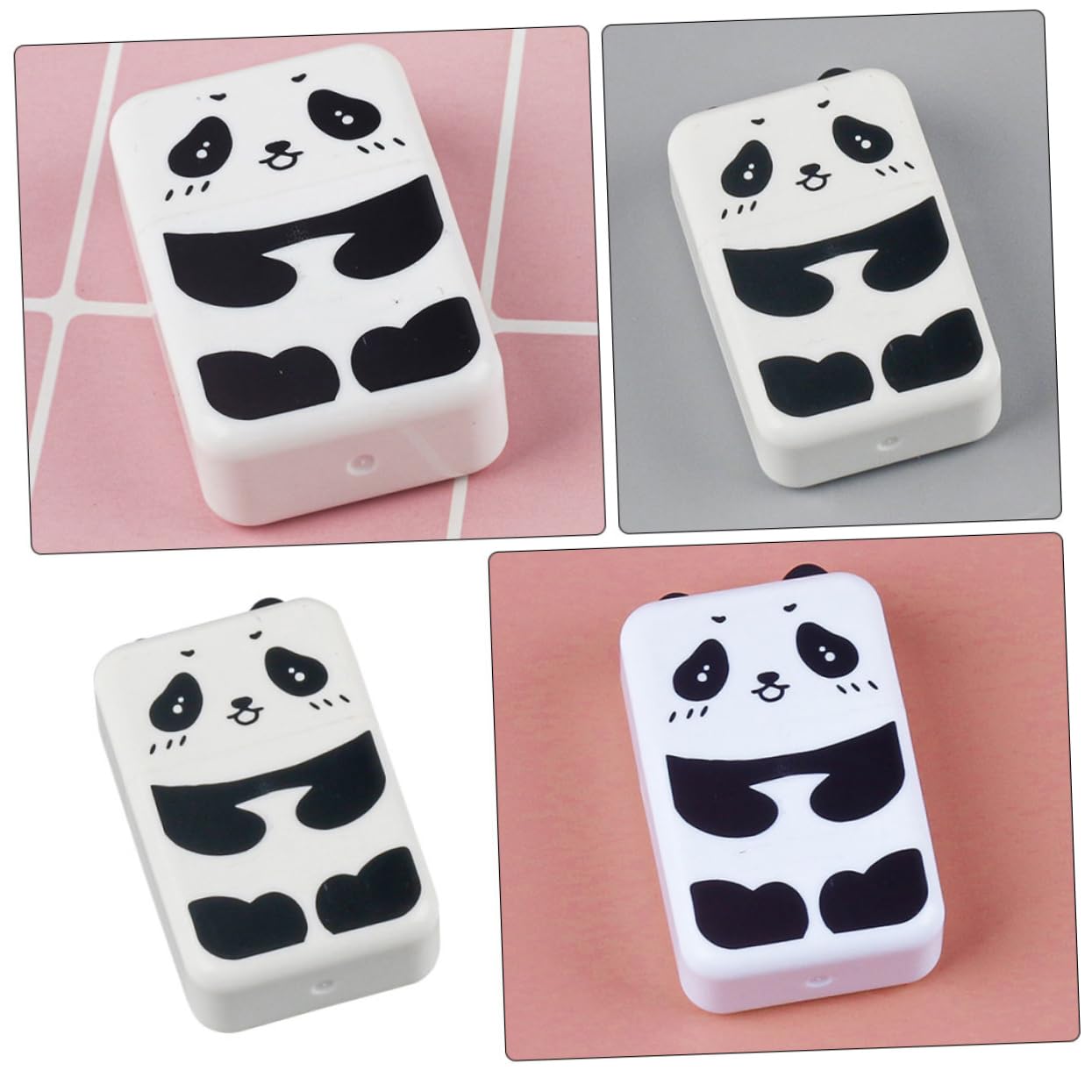 jojofuny 3 Sätze Panda Radiergummis Multifunktionale Kreative Radierer Für Schule Und Praktische Schreibwaren Für Dekoration 10 Stück * 3