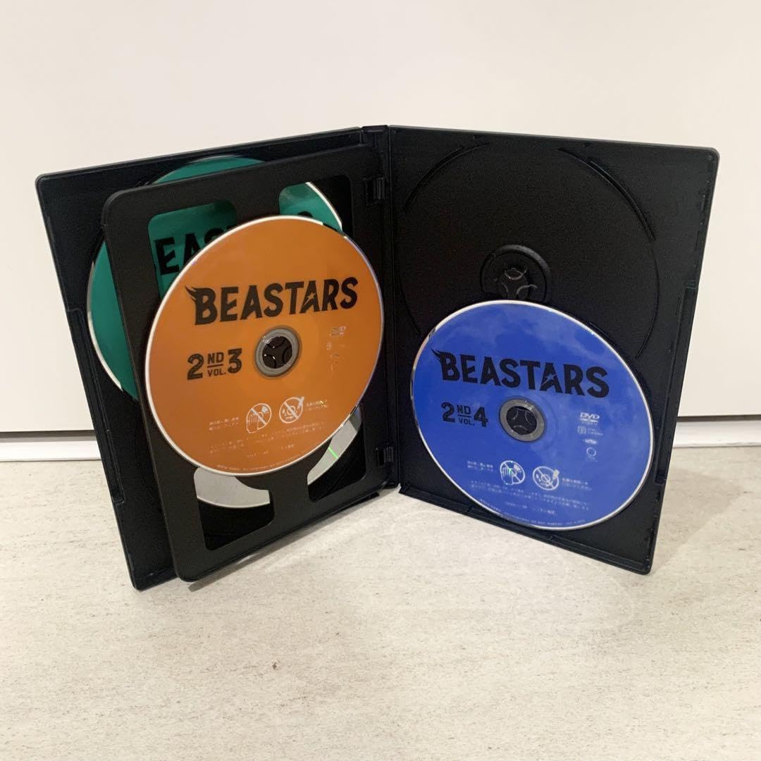 Amazon.co.jp: BEASTARS ビースターズ 2nd 2期 DVD 全4巻 全巻