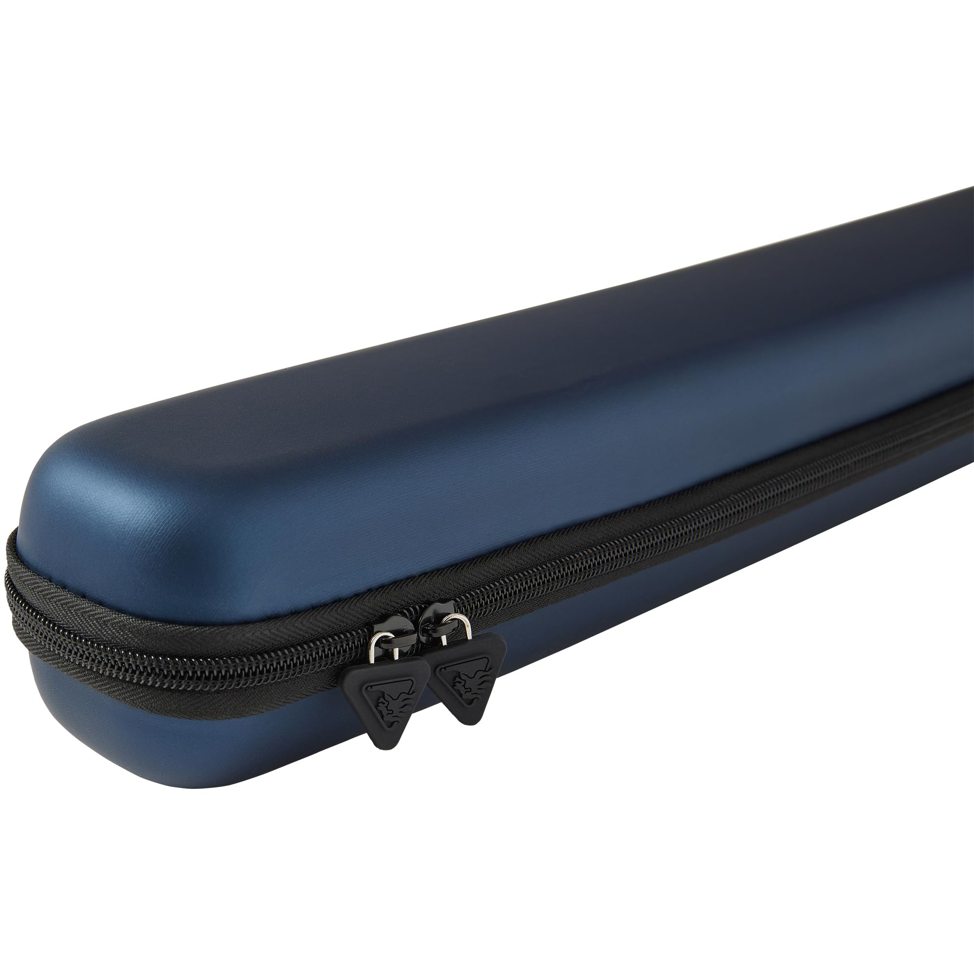 PowerGlide Svartur Étui pour queue de billard ou de billard Design moderne EVA doux au toucher Poignée et bandoulière Intérieur en mousse de protection Poches pour accessoires Compatible avec 2 queues