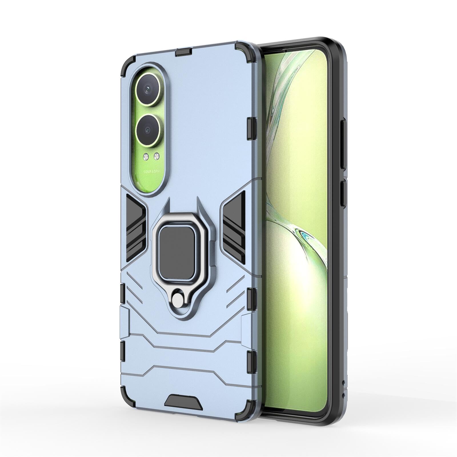 GOKEN Cover per OnePlus Nord CE 3 Lite, Custodia Flip PU Pelle TPU
