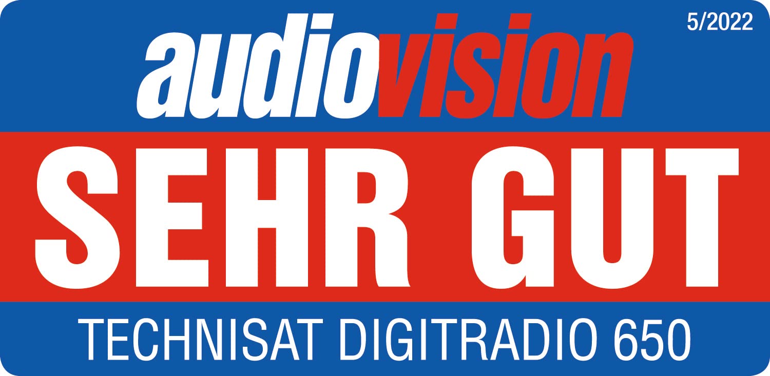 Technisat DIGITRADIO 650 - Kompaktanlage mit 70 Watt 2.1 Lautsprecher-System (Musik-Anlage mit Internetradio, DAB+, UKW, CD-Player, Bluetooth, App-Steuerung, Qi Ladestation, Spotify & Amazon Music)