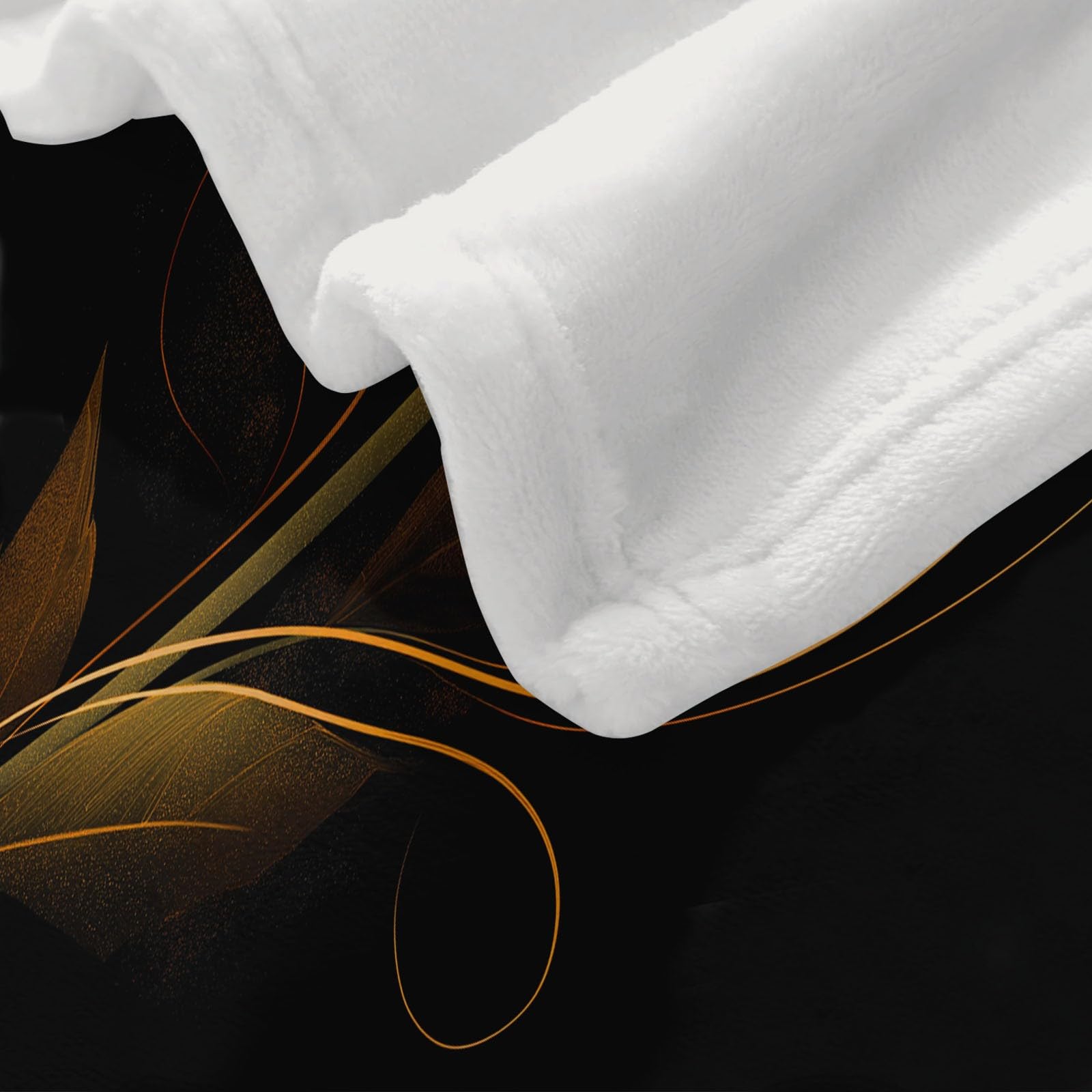 Genérico Manta con Estampado Exquisito Flores Rosa Roja, Manta Negro de Franela para Sofá Cama Extra Cálido Sobrecama 220 x 240 cm — Caliente Transpirable para Otoño e Invierno