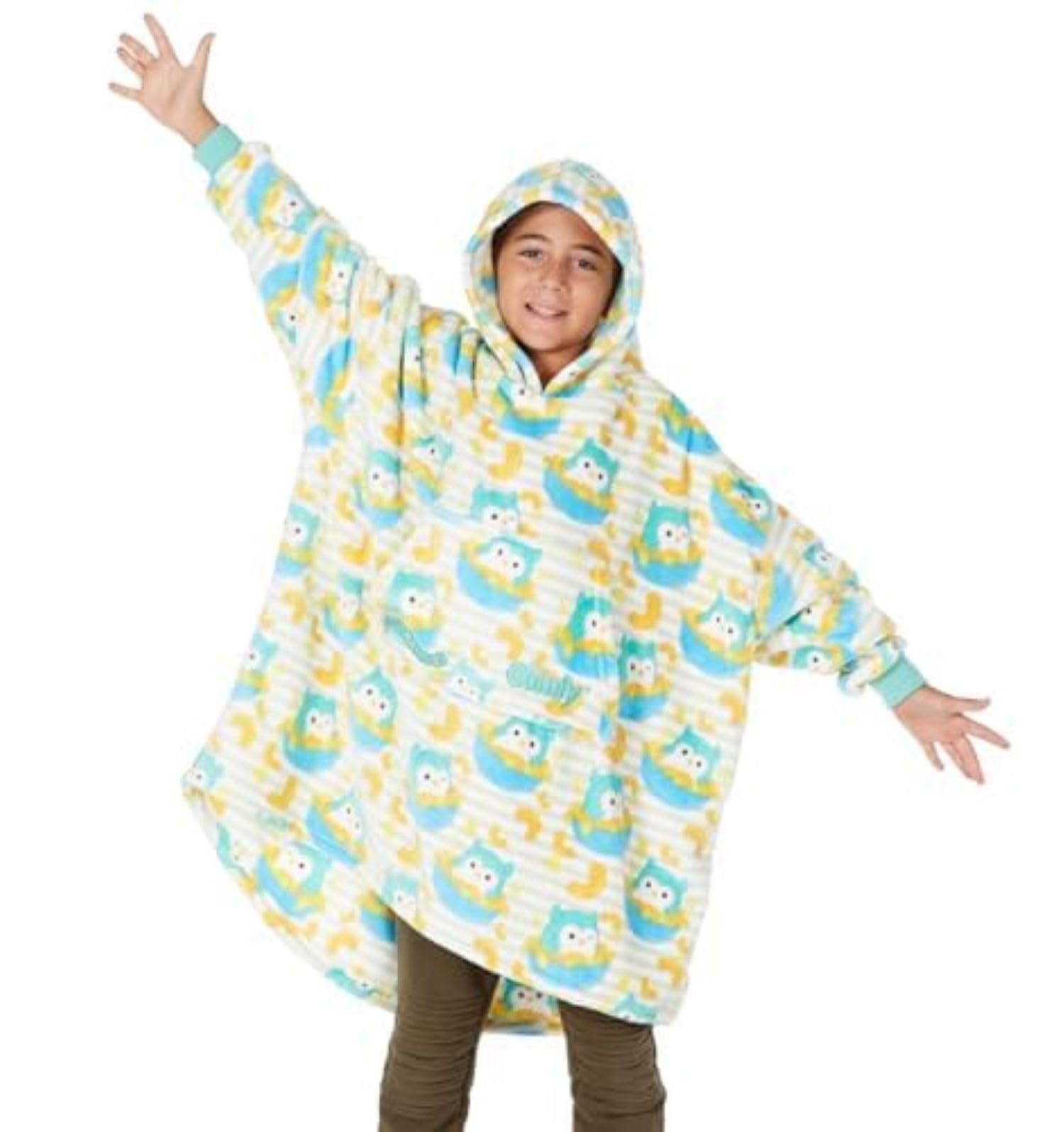 THE COMFY Dream Squishmallows Oversized Wearable Blanket Gifts for Women and Kids, Ultrasoft Plush Light Microfiber Blankets Seen on Shark Tank