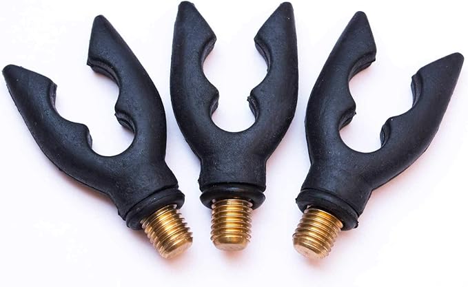 TDL 3 x Phoxinus rubber butt rests, back/rod rests. For use with rod ...