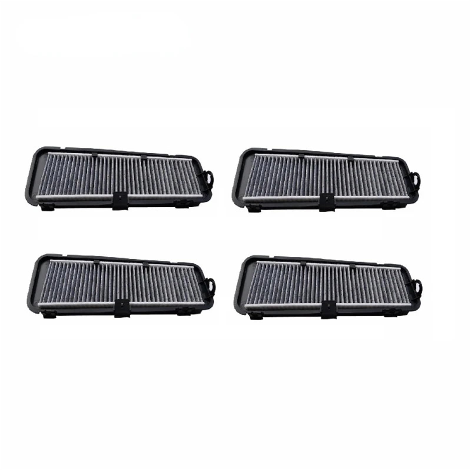 Filtro Abitacolo ai Carboni Attivi Filtro aria abitacolo esterno per auto OEM 4GD819343 adatto per Audi A6 C7 2011-2019 1.8T 2.0T/A7 2015-2019 modello accessori per auto(4 pack A style)