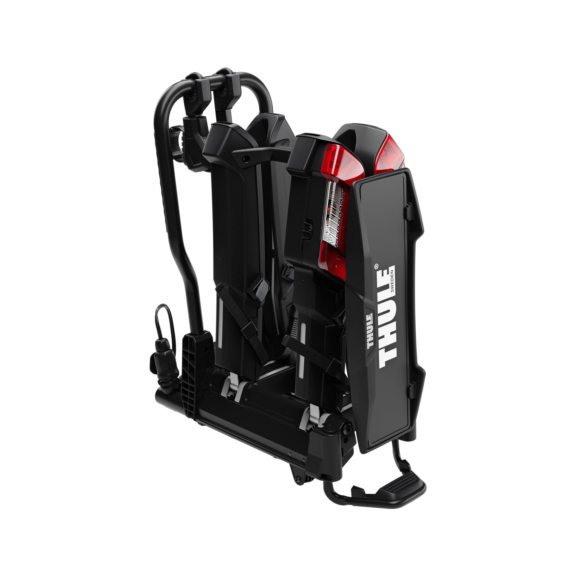 Thule Easyfold 3 Platform Tow Hitch Bike Rack Black, 2(3) bikes