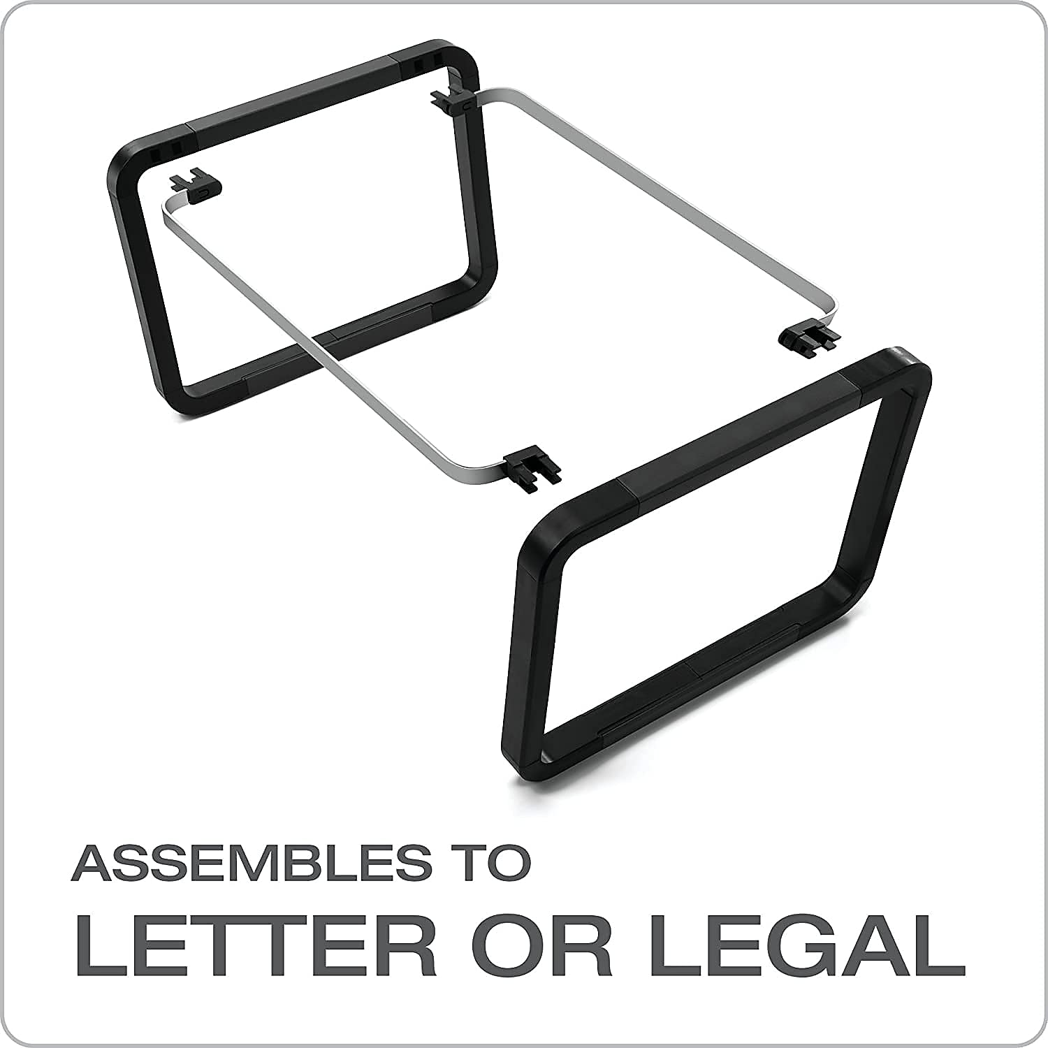 Pendaflex Hängeregistraturenrahmen, Buchstabe/Legal, Schwarz (44116)
