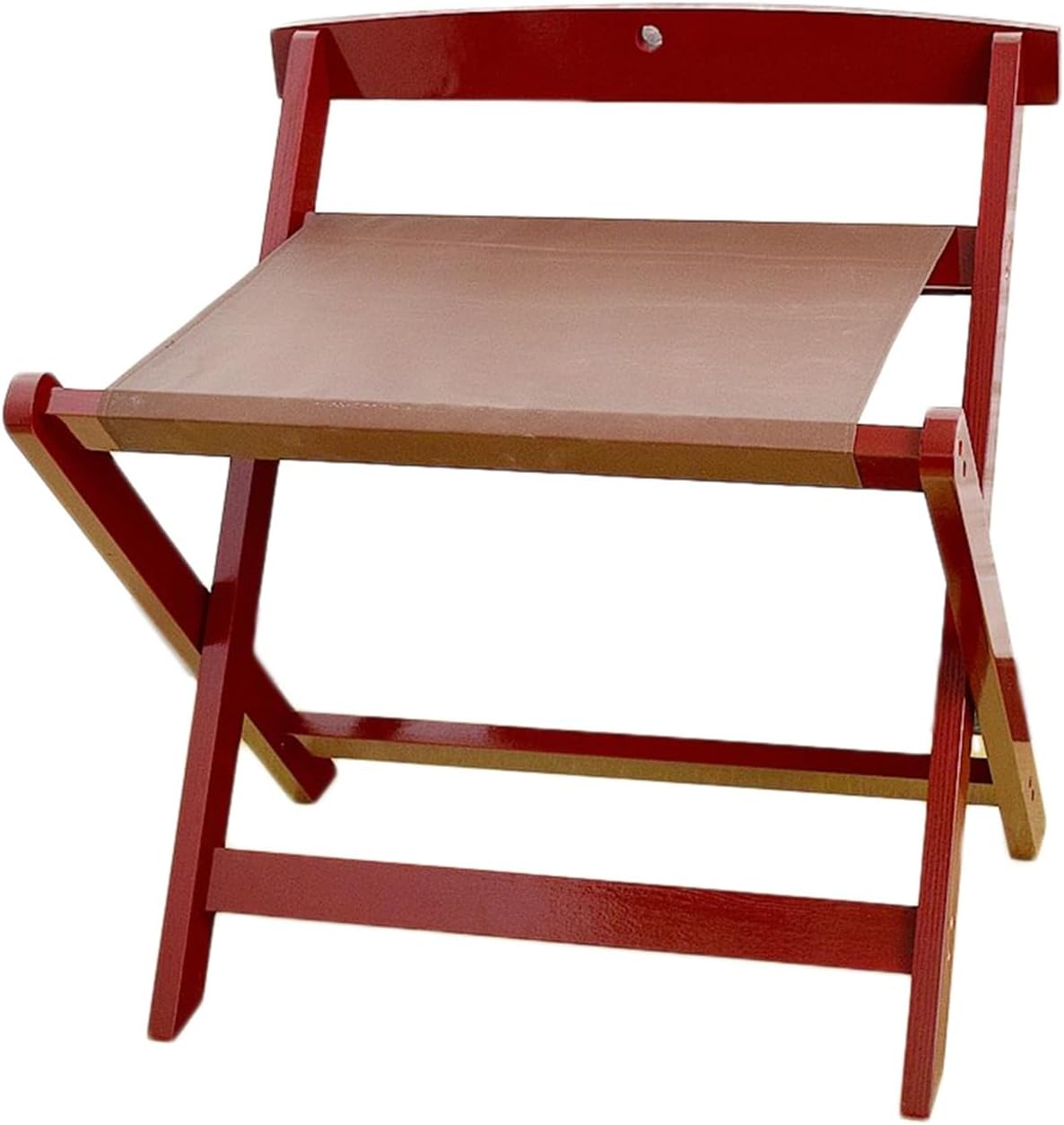 Luggage Rack, Home Luggage Storage Rack, with Backrest And Oxford Cloth Finish, 132 Lbs Capacity, Suitable for 22-26 Inch Suitcases(White)