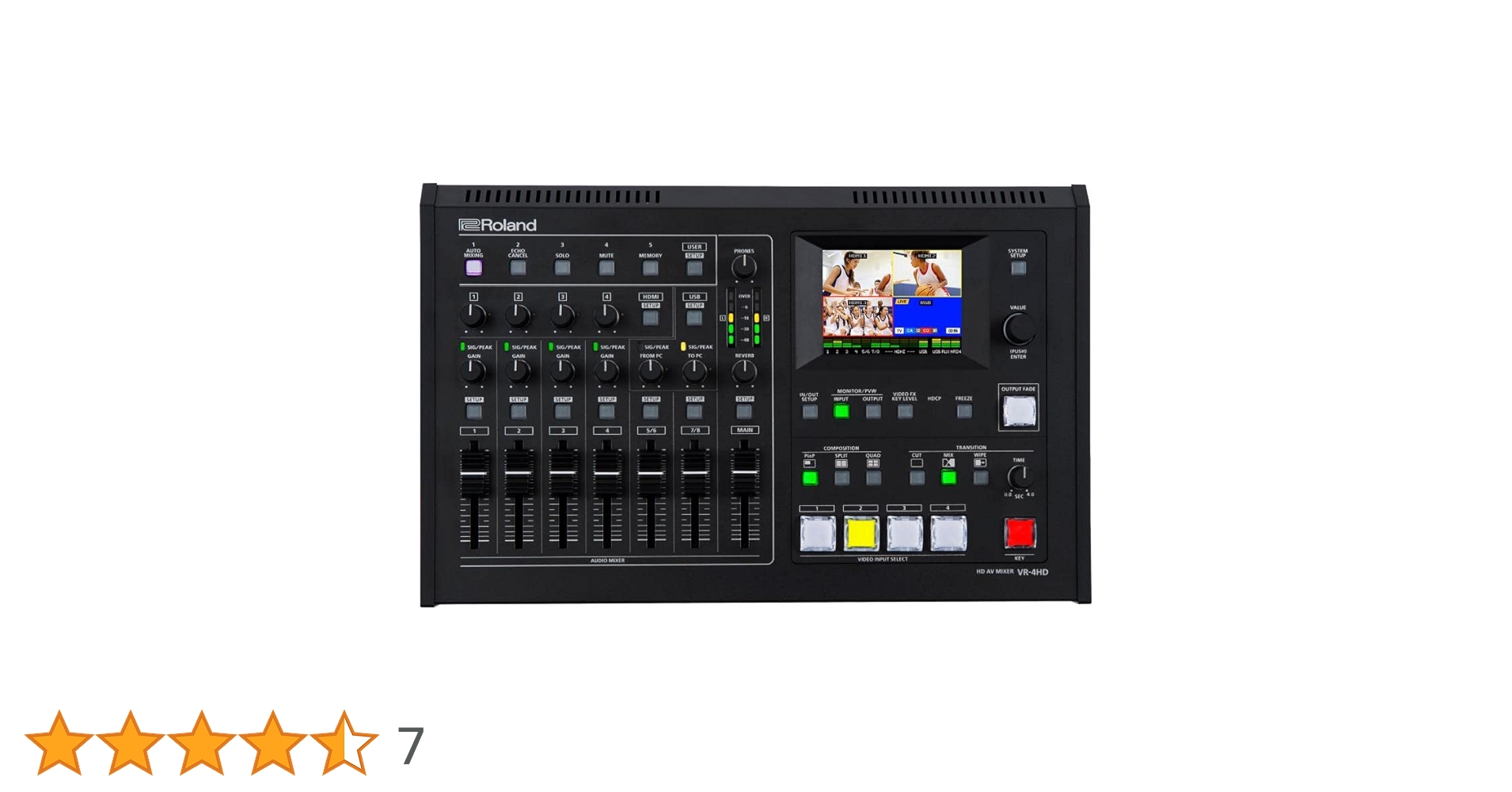 Roland ローランド HD AV Mixer VR-4HD Roland VR-4HD HD AV Mixer | Guitar Center