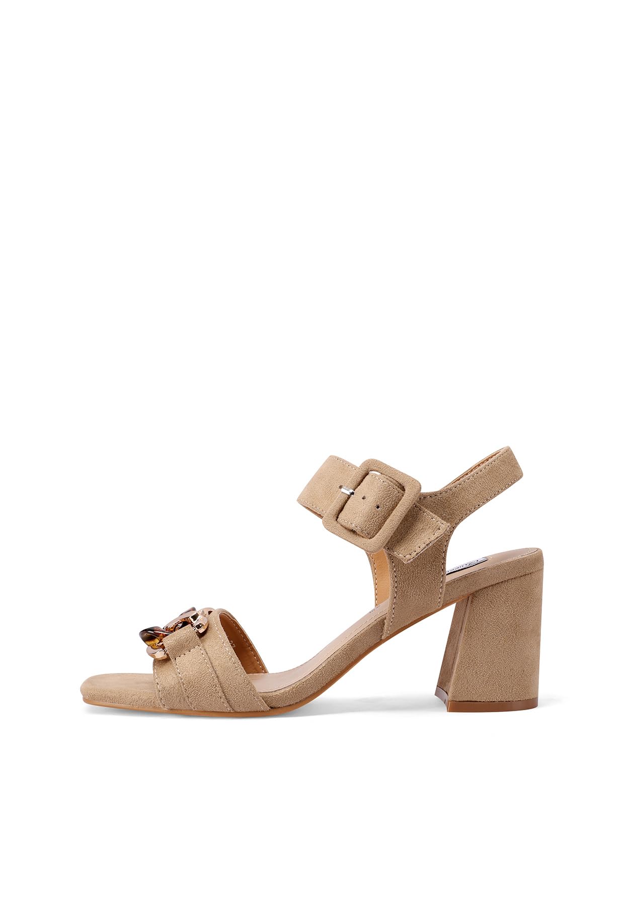 QUEEN HELENA Sandali con Tacco Donna con Cinturino Casual Eleganti ZM9934