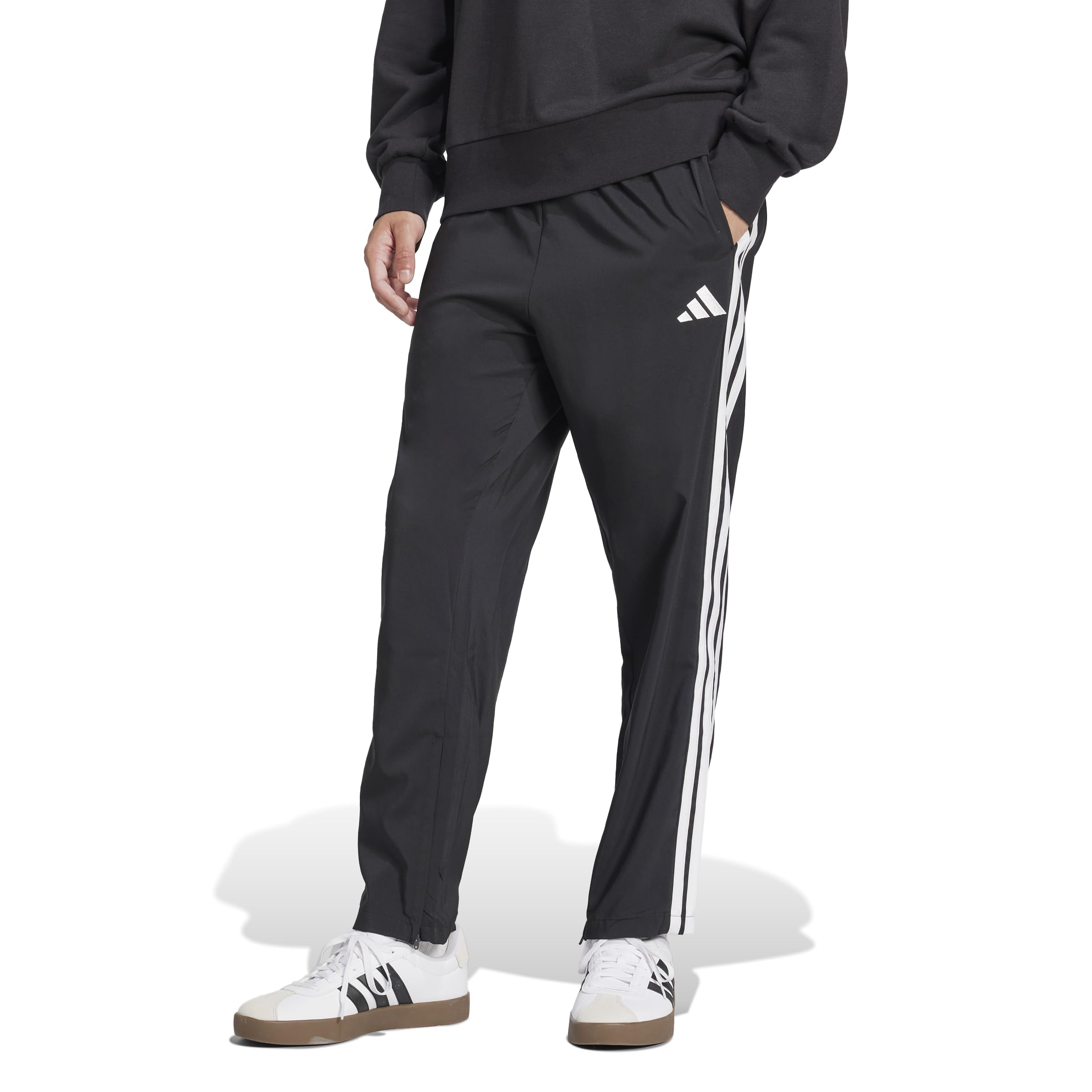 adidas Essential Three Stripes Stanford Pant Open Hem - Spodnie dresowe Mężczyźni