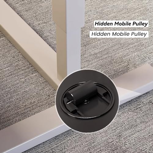 Mesa auxiliar plegable para refrigerios que soluciona la falta de espacio junto al sofá 6