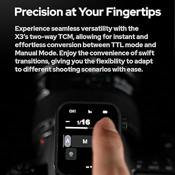 Amazon.com: GODOX X3 X3S X3-S TTL Touchscreen Flash Trigger