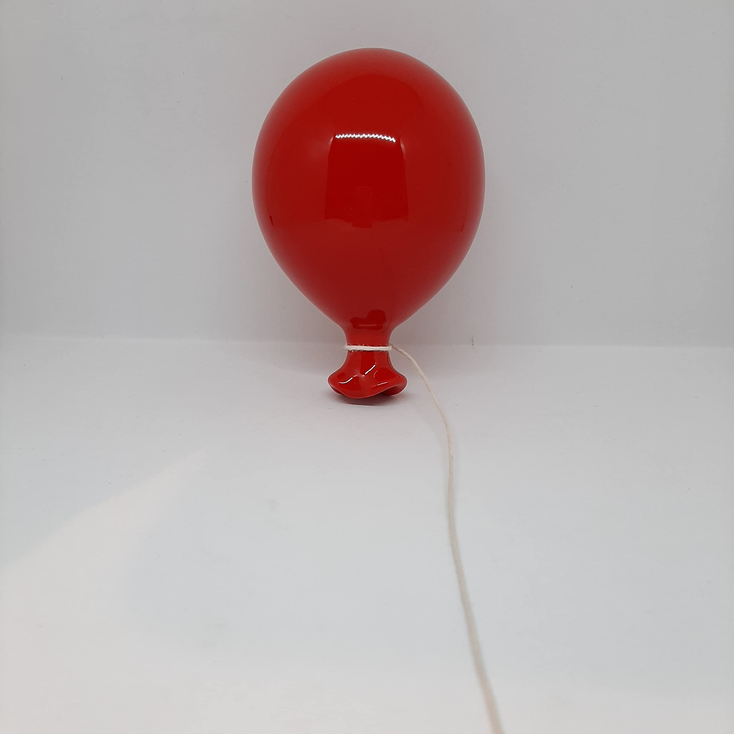Palloncino in ceramica da appendere al muro, fatto a mano, artigianato, decorazione da parete, ideali per bomboniere